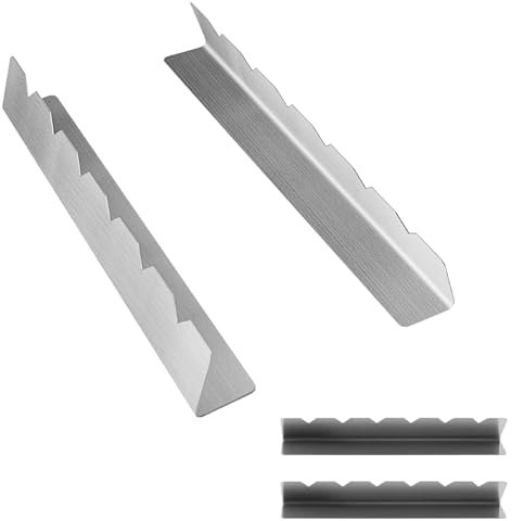 Tesmotor BBQ Halterung Edelstahl Set Grillspießhalter aus Edelstahl, Spießgestell für 6 Spieße, Ideal für Grillspieße, Fleischspieße, Grill-Zubehör, Gasgrill BBQ