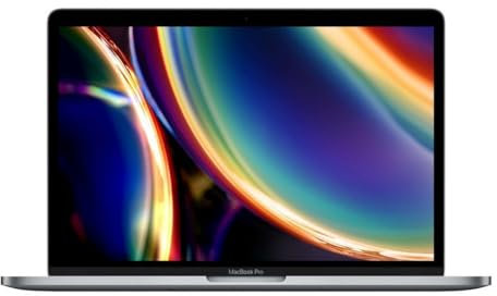 2020 Apple MacBook Pro with 2.3GHz Intel Core i5 (13-inch, 32GB RAM, 4TB SSD) (QWERTY English) Space Gray (Renewed)