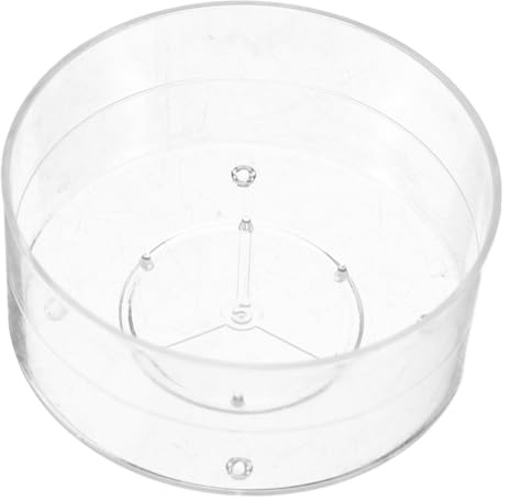 Garneck 100pièces Coupelles Rondes Plastique pour Bougies Accessoires DIY et Décoration Intérieure Contenants Réutilisables pour Projets de Création de Bougies