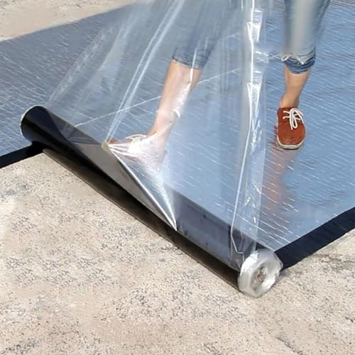 Nastro adesivo in feltro per tetti, impermeabile, lampeggiante, per tetti, tenuta stagna istantanea, isolamento termico, per pavimenti e soffitti in asfalto, 50 x 300 cm