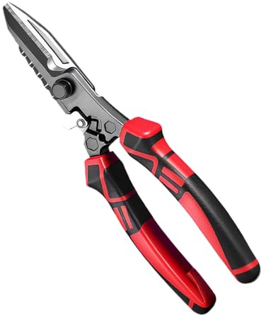 HunicandIU Cizallas Para El Corte De Metales - Cortador de Aviación,Tijeras De Aluminio - Para Chapa Metálica Acero Inoxidable Aluminio Alambre de Cobre Construcción Industrial