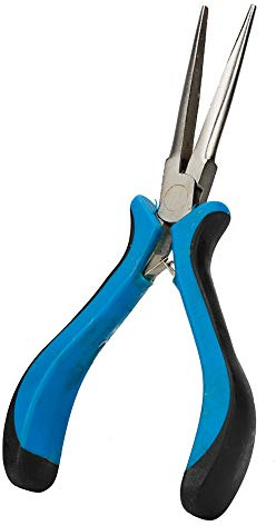 ZJchao Alicates de Punta de Aguja, Alicates de Punta de Aguja Larga de Acero Inoxidable, Herramienta de Fabricación de Joyas DIY, de de para Fabricación de Joyas