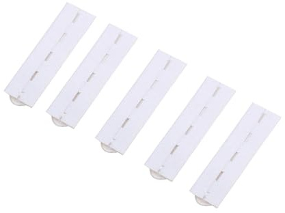 100 pcs Fatty Maternity Waistband Elastic Extender Pants Belt Extension Buckle Button Pregnancy Adjustable Waist(White)