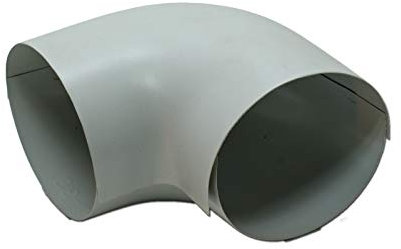 Austroflex 105BAP020022 PVC Außenbogen Bogen Aussenhülle 22-20 zu Steinwolle Isolierung