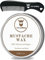 Striking Viking Kit de cire à moustache et peigne - Cire à barbe et moustache pour hommes avec cire d'abeille naturelle à forte tenue - aide à dompter, à coiffer et à toiletter, 2 onces (Santal)