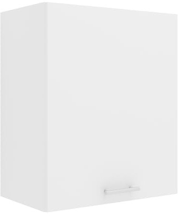 VCM Esilo - Armario de Cocina (50 cm de Ancho, Puerta de Madera), Color Blanco