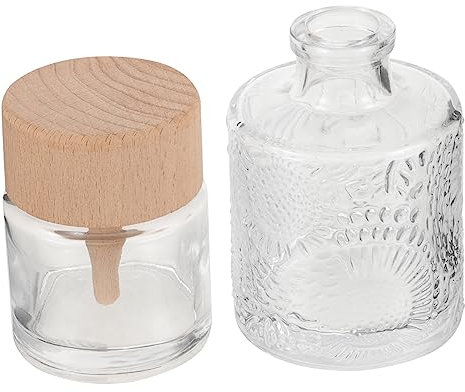 Tofficu 2piezas Adorno Para Perfume De Hogar Difusor De Aroma Envase Para Perfume Decoración De Escritorio