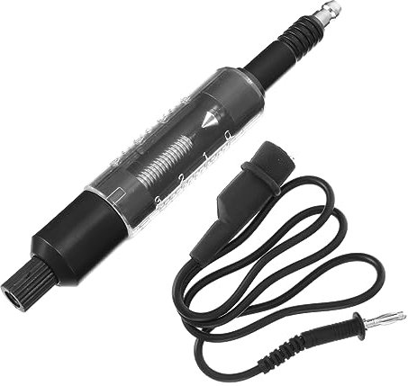 Gatuida 1satz Zündkerzen Tester Hochpräziser Zündkerzenprüfer Für Automobile Leicht Und Tragbar Für Einfache Diagnosen Und Echtzeitstatusanzeigen