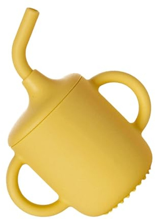 Barnmugg för barn - 180 ml vattenflaska med sugrör och handtag,Barnkopp | för mjölk, juice, resa, dagis