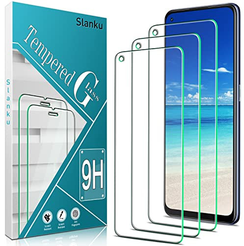 Slanku 3 Piezas, Protector Pantalla para OPPO Find X5 Lite Cristal templado Antiarañazos, 9H Dureza, Antihuellas, 0.33 mm Ultra Transparente, Ultra Resistente