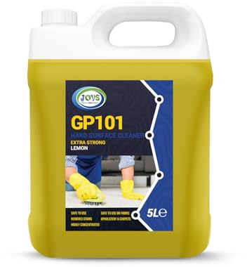 GP101 Heavy Duty General Purpose Cleaner 5 Litre Concentrated Valeting Car Valet, Home Cleaning, Industrial Use, Degreaser and Stain Remover