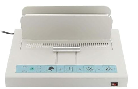 Máquina De Encuadernación Térmica De 1-50 Mm, Máquina De Encuadernación Eléctrica Por Fusión En Caliente, Tiempo De Precalentamiento De 3 Minutos, Protección De Retardo De 3 Minutos, Sujeción Automáti