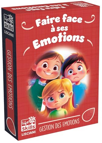 Jeu de cartes Gestion des émotions - Jeu Éducatif - LIFE SKILLS - Cartes illustrées