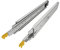 1 Paar SOTECH Schwerlastauszüge KV2-200-H76-L1500-LC 1524 mm mit Lock-in/out Einrastfunktion gelb Schwerlast-Vollauszug belastbar bis 200 Kg