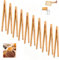 DINGFENG 12 Stück holzzange grillzange holz grillzangen würstchenzange aus Grillklammern Holzholz Bambusklammern Bambus-Küchenklammern Kochklammern multifunktionale zum Kochen von Brot Früchtetee und