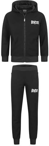 BENLEE Kinder Trainingsanzug mit Kapuze HACKBERRY JUNIOR Black/White 140, 190771