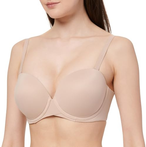Calvin Klein Donna Reggiseno Push-up Spalline Rimovibili