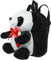 CAXUSD Panda-Rucksack Mit Reißverschluss Bezaubernde Tasche Kreative Schultasche Für Kinder