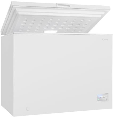 Bomann® Gefriertruhe 198L | Tiefkühltruhe 4 Sterne-Kennzeichnung | leise | Gefriertruhe groß | Temperaturbereich: ≤ -18°C | Kühltruhe mit herausnehmbarem Korb | große Gefriertruhe | GT 7356