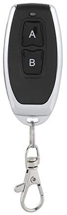 Telecomando 433 MHz Pulsanti AB Matal Wireless Trasmettitore Codice di Apprendimento Telecomando Smart Universal Remote