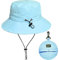 Malaxlx Blau Fischerhut Sonnenhut für Damen Herren Wasserdicht Bucket Hat Anglerhut Regenhut Sommerhut UV Schutz Strandhut Verstellbare Safari Boonie Hut