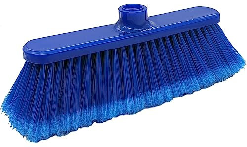 HERSIG - Escoba Azul con Palo | Cepillo Azul con Palo.