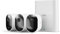 Arlo Pro 5 Security Camera Outdoor Wireless with SmartHub Local Storage, 2K Outdoor Camera Kit with Rechargeable Battery, Free Trial of Secure, Advanced Colour Night Vision, 3 Cameras, White