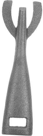 BEBEMOKO Teppanyaki Pan Gripper Anti-scalding Clip for Hot Plates Versatile Cooking Tongs for Barbecue and Kitchen Use Ergonomic Design Heavy-Duty Cast Iron Holder