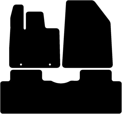 Kovvar Tappetini per Auto in Gomma Duogrip adatti per BYD Atto 2 2025-2026 - Versione: DM-i (Plug-in Hybrid) - Serie: DuoGrip Gomma