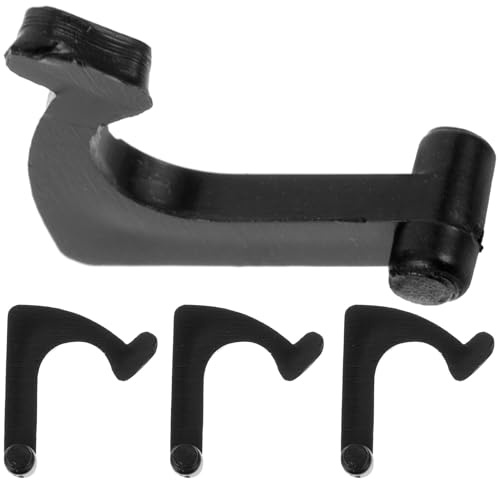 Ipetboom 4 Fibbie di Fissaggio per Giradischi in Vinile Supporto per Braccio Stabile Accessori per Giradischi Compatibili Set da 4 Pezzi Installazione Semplice per Uso Audio Domestico