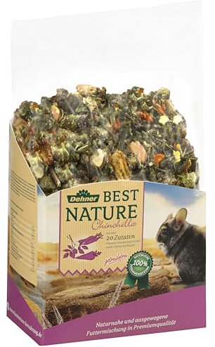 Dehner Best Nature Nagerfutter Adult, Chinchillafutter, 2 kg