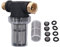 Jeanoko Garden Hose Strainer, Garden Hose Filter for Pressure Washer Inlet Water Inline Sediment Filter Whole House Sediment Water Prefilter Industrial Equipmentgardening supplies