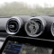 Support de téléphone pour voiture compatible avec Mercedes Benz AMG/GLA/GLB/GLC/GLE/GLS/GLK/smart 451 453 Mini-Cooper Fiat 500 Ibiza Convient à toutes les grilles d'aération circulaires Support de