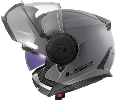 LS2, Casco Moto Modulare SCOPE II SOLID Matt Titanium, M