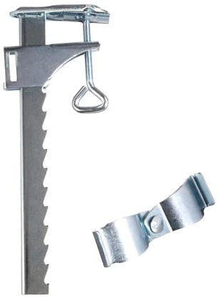 SEIWEI Parasollstativ av aluminium, trädgårdsparlämma, fästklämma för parasoller för terrasser, balkonger, verandor, innergårdar