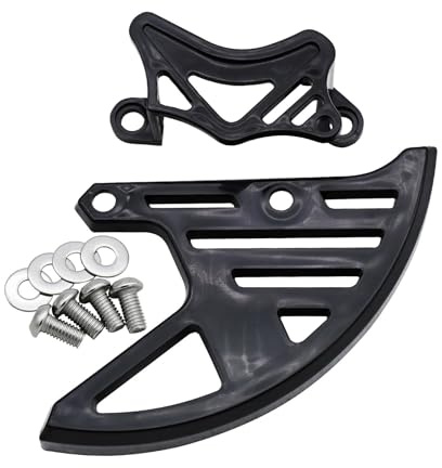 Fit For HONDA CR CRF 250X 450X 250RX 450RX 450L 125R 250R 450R 2002-2022 Rear Brake Disc Cover Caliper Protection(Black Set)