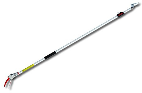 ARS Teleskop-Gartenschere mit Langer Reichweite, 18000–3000 mm, ARS-180ZF-3.0–5, robuste und robuste Klinge, Aber dennoch leicht, Lange Schere, Griff für Sicherheit, Aluminium-Schwingkopf