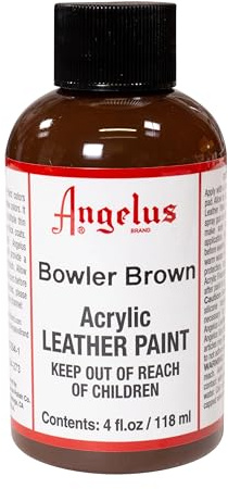 Angelus Acrylic Leather Paint (Bowler Brown) (4oz)