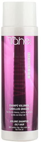 Tahe Botanic Volume Shampoo für fettiges Haar, verleiht Fülle, Glanz und Feuchtigkeit, 300 ml