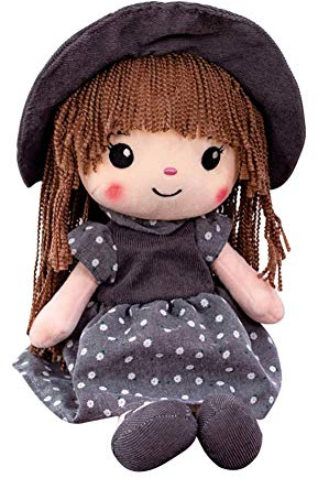 Adorabile Bambola di Peluche Soffice e Bella, Morbida Bambola di Pezza per Bambini e Ragazze - Regali 40 Cm