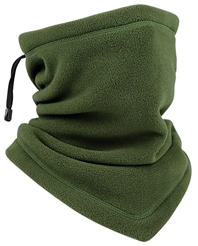 HASAGEI Schlauchschal Herren, Winter Winddicht Multifunktionstuch, Motorrad Halstuch Herren, Loop Schal Damen, Warm Halten Fleece Neckwarmer Für Outdoor Skifahren Fahrrad Laufen