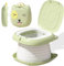 Toilettensitz Kinder, Klapptoilette Für Kinder, Tragbares Reise-Klapptöpfchen,AutoreiseCampin oder Familiengebrauch,mit Einweg-Ersatztaschen