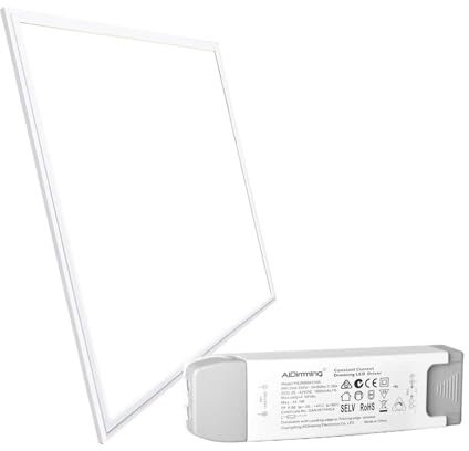 Pannello LED da incasso 60X60cm - dimmerabile TRIAC - 44W - UGR19