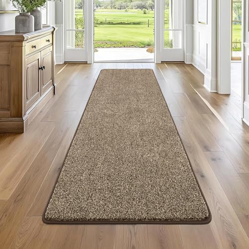 Pauwer Alfombra de Pasillo 60 x 180 cm - Antideslizante, Lavable a Máquina, Superabsorbente para Cocina, Dormitorio, Entrada, Lavandería
