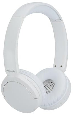 Panasonic HF630B, Street, Casque Audio sans Fil Supra-auriculaire, Micro Intégré, Bluetooth 5.3, Multipoint, Design Pivotant, jusqu'à 72 Heures d'Autonomie, USB-C, Blanc
