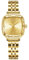 CIVO Armbanduhr Damen Klein Mode: Analog Klassisches Rechteckig Damenuhr - Gold Edelstahl Luxus Kleid Uhren für Frauen