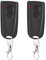 2 Stück Ersatz Handsender für EcoStar RSC2 433, Garagentoröffner Fernbedienung 433,92 Mhz 4 Kanäle Kompatibel mit Hormann EcoStar Liftronic 500/700/800, Portronic D2500/D5000/S4000