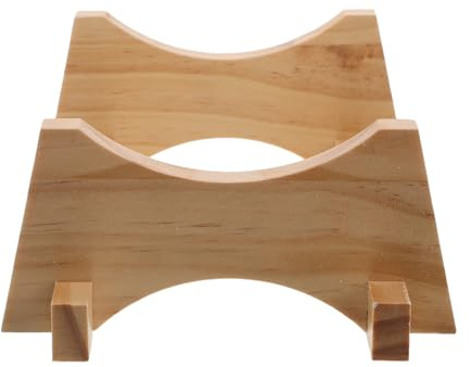 Veemoon Soporte de Madera para Barril de 3 L Base Resistente y Diseño Elegante, Soporte Versátil para Dispensadores y Jarra, Adecuado para Fiestas y Encimeras