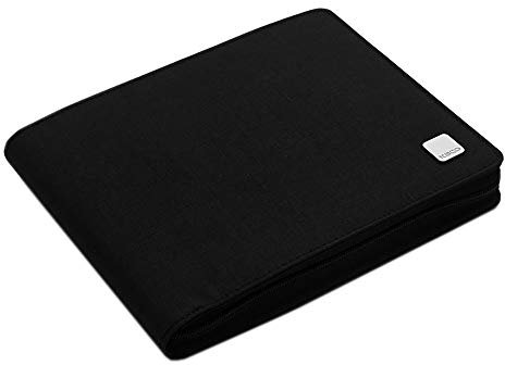 20 Fächer KACO Füllfederhalter Etui Schwarz, Wasserdichter Canvas Stifthalter Display Pouch Tasche