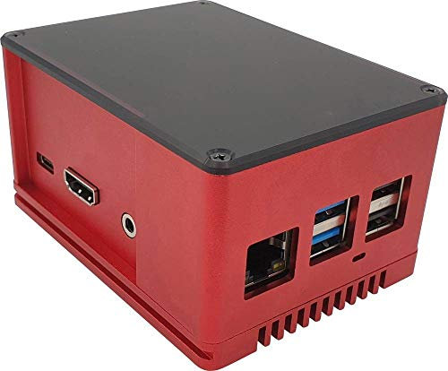 Radxa RockPi_GH_PROHP_R SBC-Gehäuse Passend für (Entwicklungskits): Rock Pi Rot